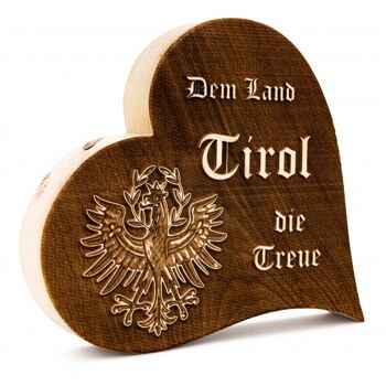 Zirbenherz Dem Land Tyrol - 20cm 3