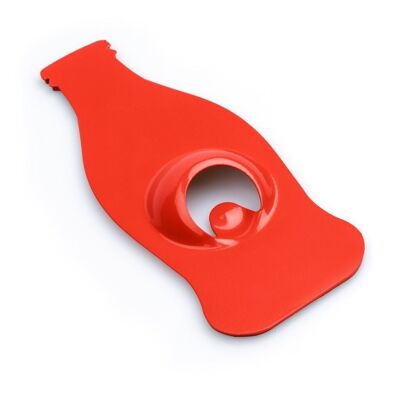 Bottle opener, Soda, magnetic, red, 21cm