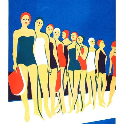 Poster Virginie Morgand - La piscina 6