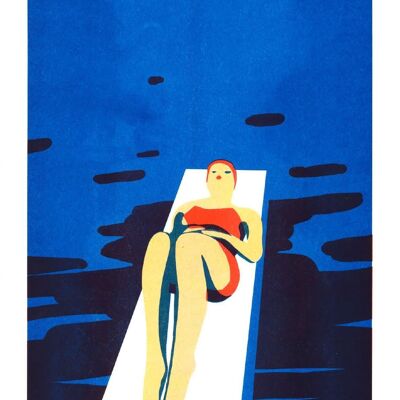 Poster Virginie Morgand - La piscina 9