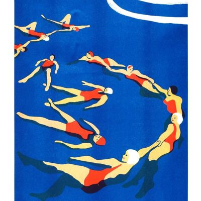 Poster Virginie Morgand - La piscina 11