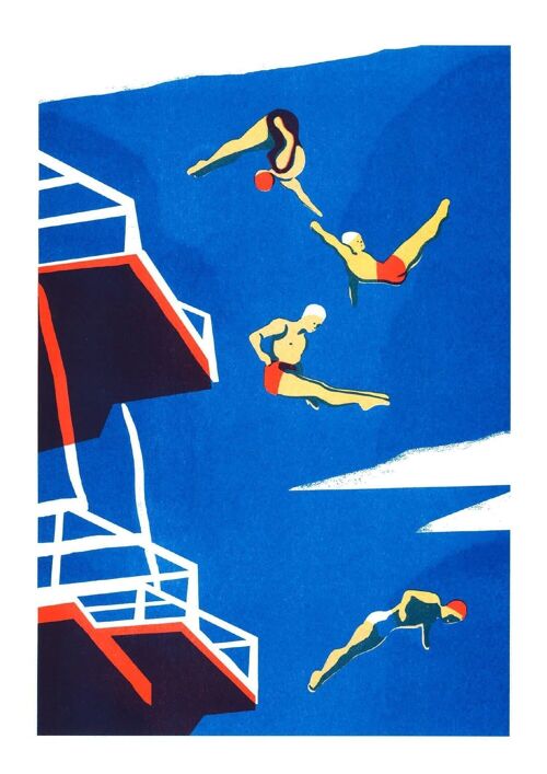 Affiche Virginie Morgand - La Piscine 12