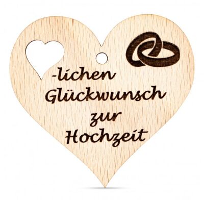 Glückwunsch zur Hochzeit