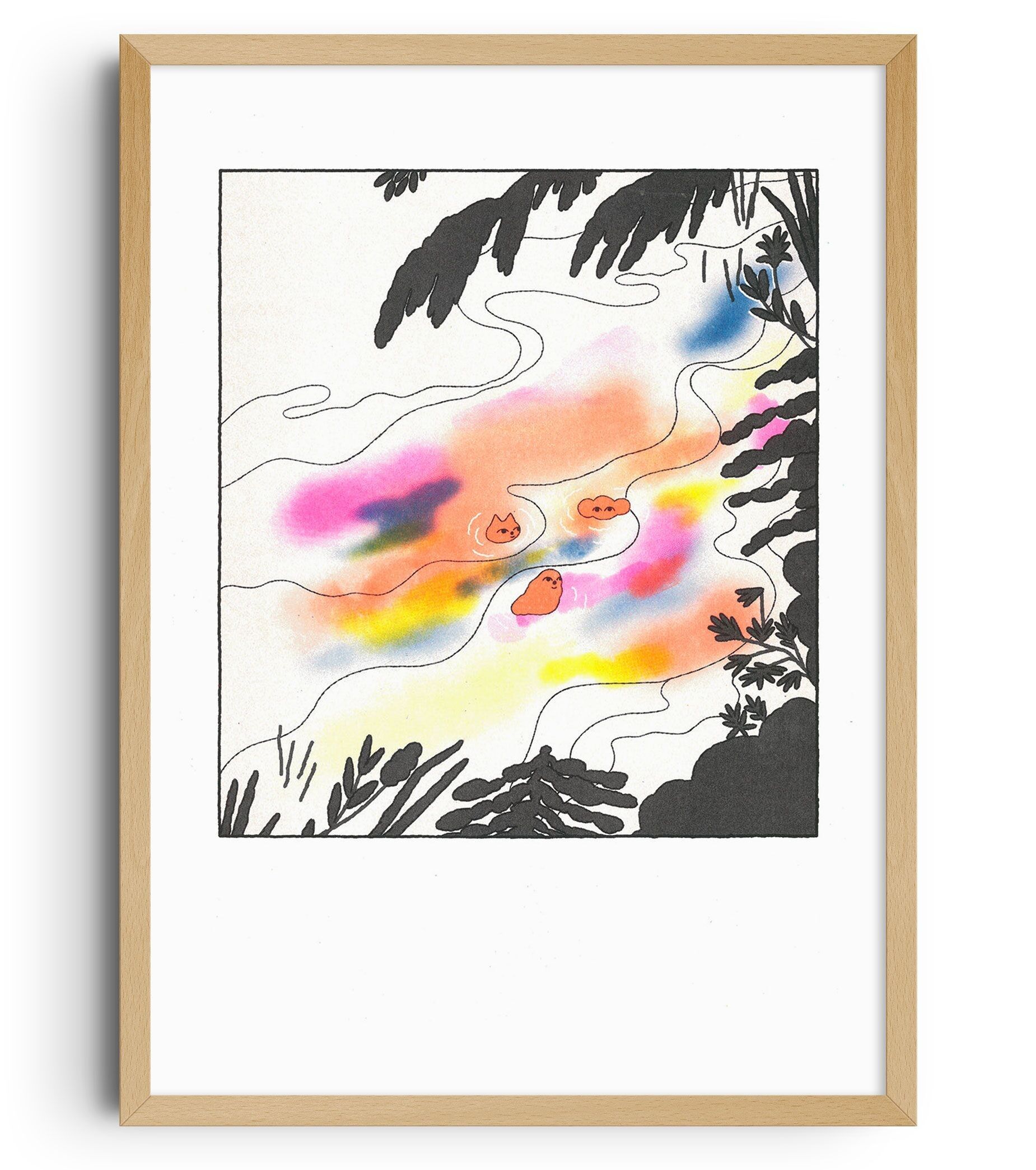 Poster Hel Covell - Nuotata selvaggia