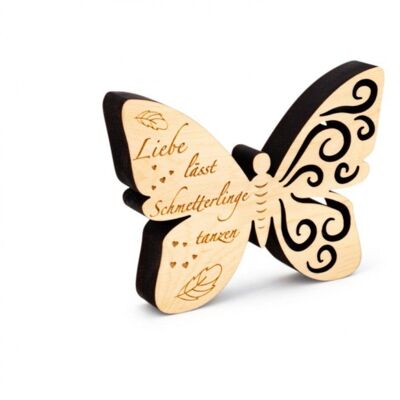 Kleiner Schmetterling Liebe lässt