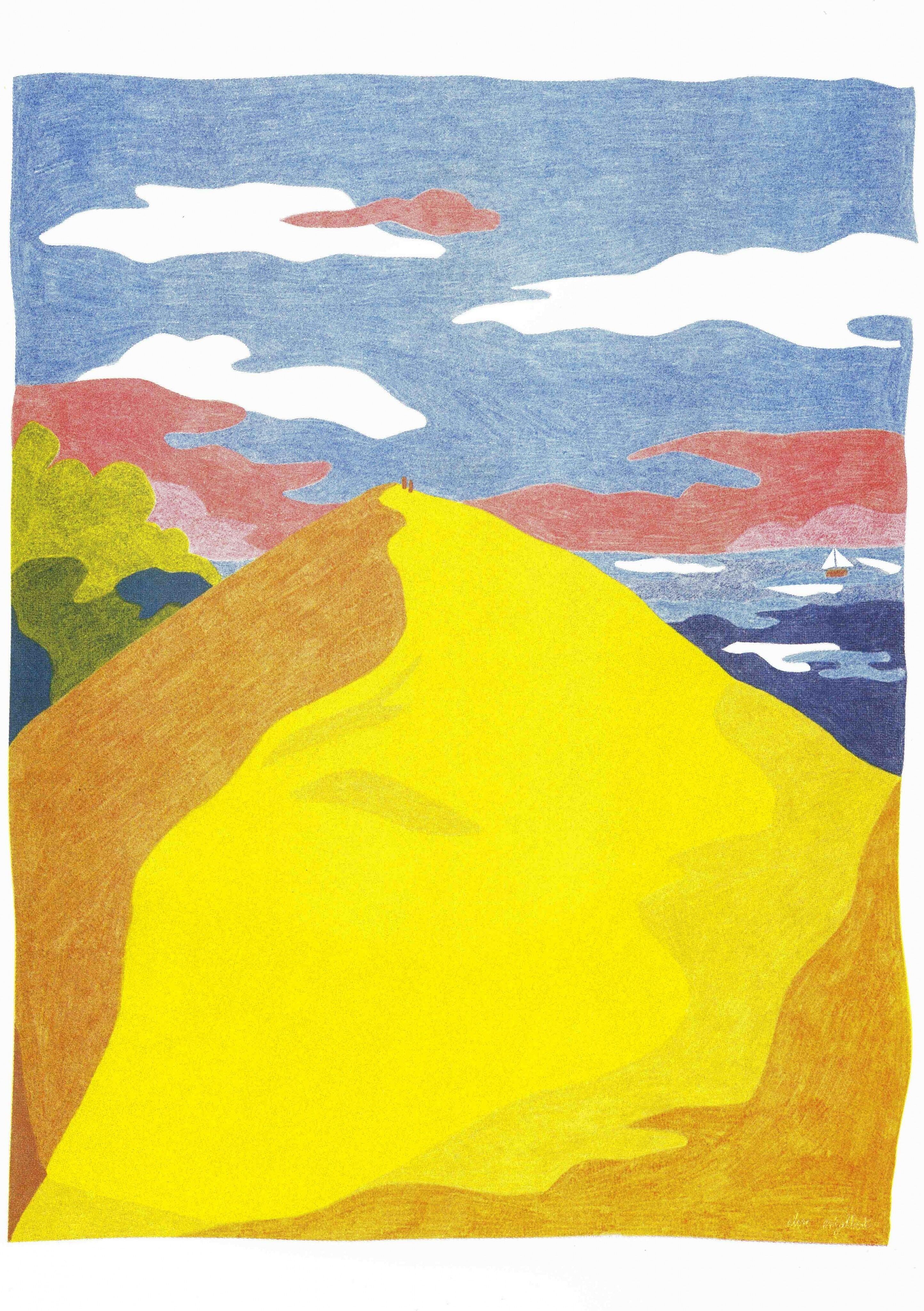 Poster Elise Enjalbert - Dune du Pilat