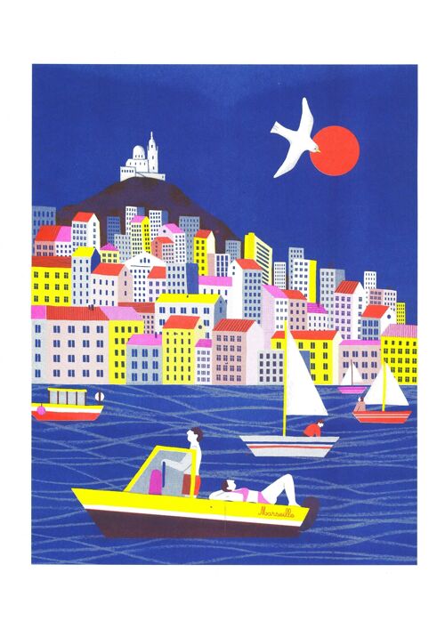 Affiche Popy Matigot - Marseille