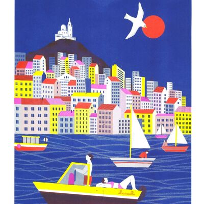Poster Popy Matigot - Marsiglia