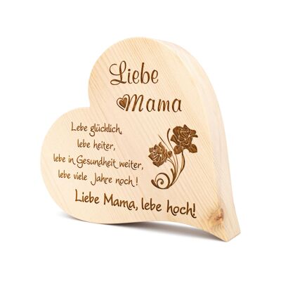 Zirbenherz Liebe Mama - 25cm
