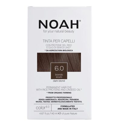 NOAH – 6.0 Permanent Hair Dye -DARK BLOND 140ML