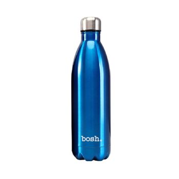 Bouteille Big Bosh bleu métallique