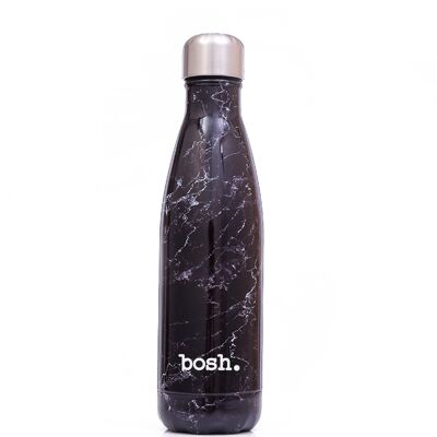 Schwarze Marmor Bosh Flasche