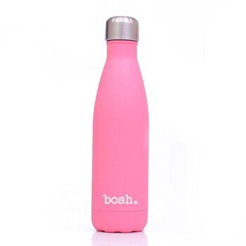 Bouteille Bosh rose mat 2