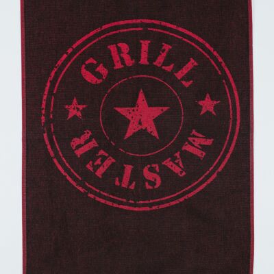 Grill cloth GRILL MASTER-black/red