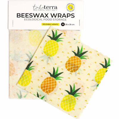 Bee wrap - Ananas M