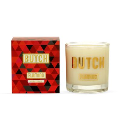 Flaming 11oz Candle Butch