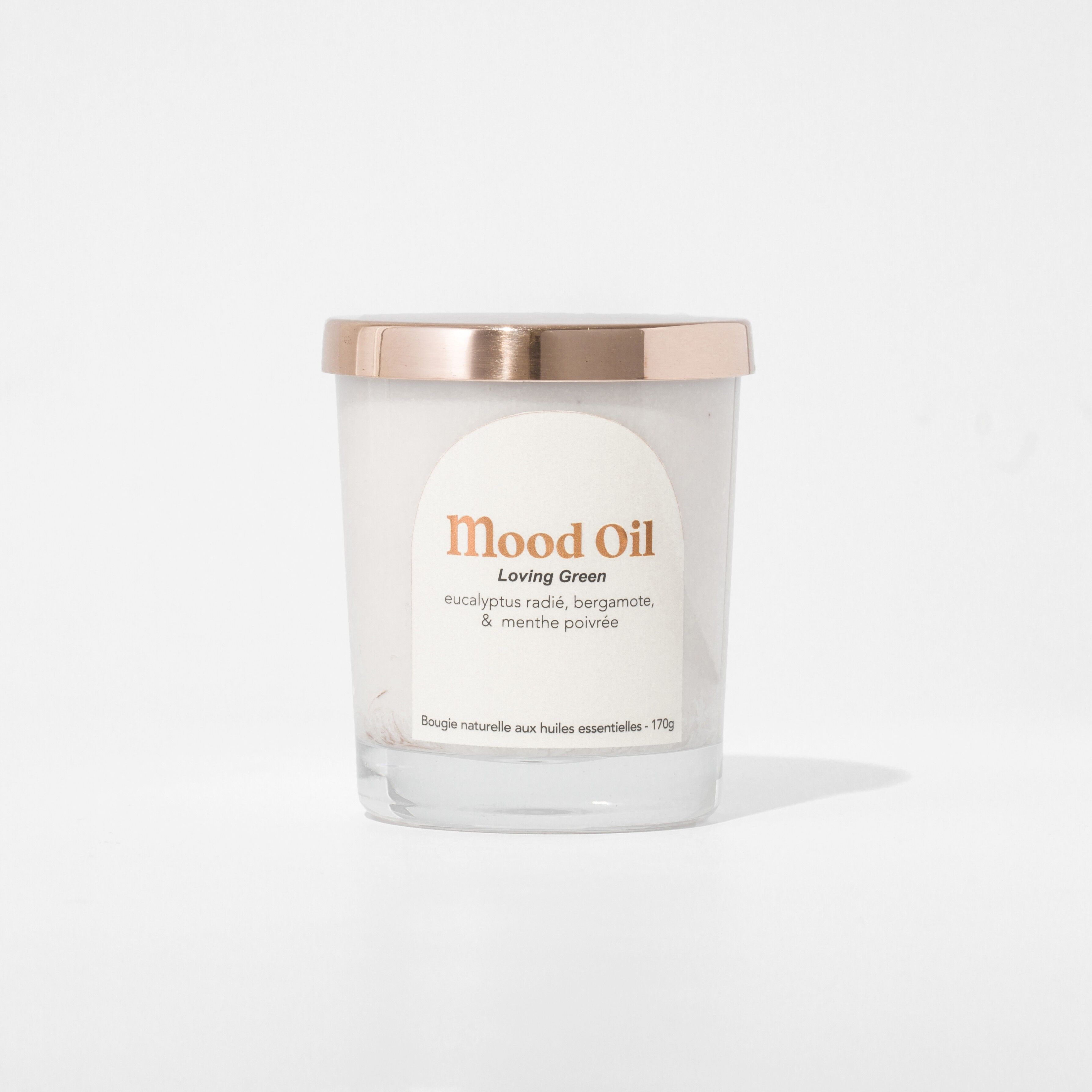 LOVING GREEN CANDLE - DETOSSINANTE UMORE - 170 g - Durata 35 ore