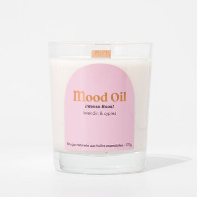 INTENSE BOOST CANDLE - MOOD CONCENTRATION - 170g - 35H burn time