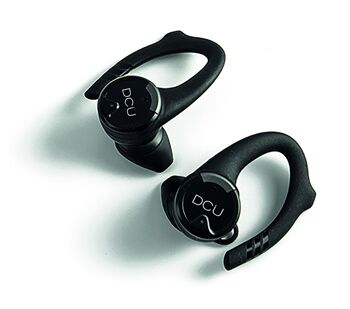 Oreillettes Bluetooth sport contour d'oreille ipx-6 DCU Tecnologic noir 3