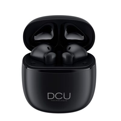 Mini Matte Earbuds Bluetooth 5.1 DCU Tecnologic Black