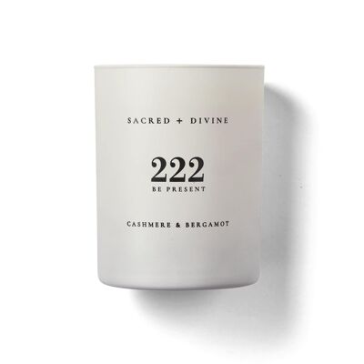 Sacred+Divine 222 Candela in cashmere e bergamotto 14oz