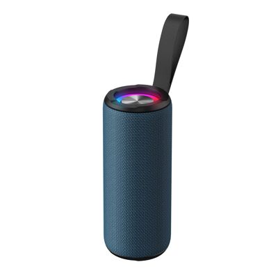 Led speaker bluetooth 5.0 ipx5 DCU Tecnologic blue