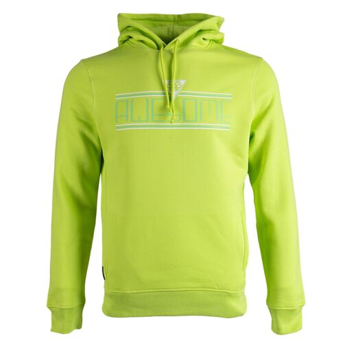 Lacy Lines Hoodie Lime