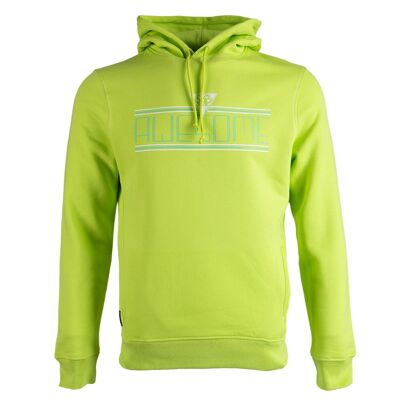 Sweat à Capuche Lacy Lines Citron Vert