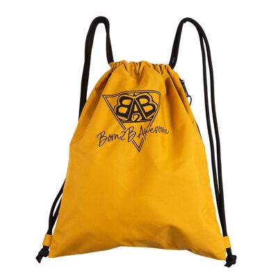 Mochila deportiva B2BA Gymsack ocre