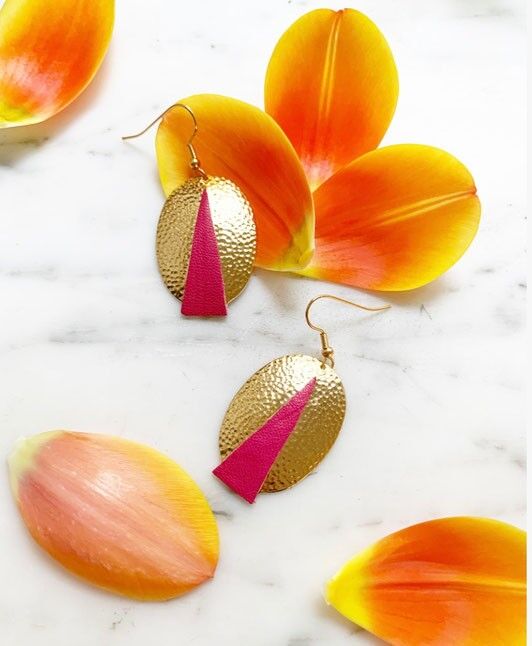 Diva Fuchsia Ohrringe