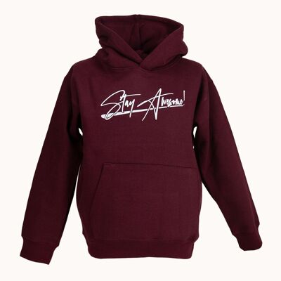 Kids Stay Awesome Sudadera con capucha