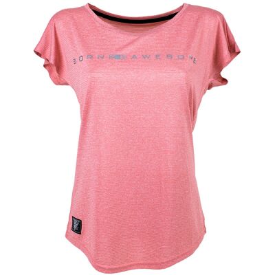 T-shirt de fitness Girlie de Lettering