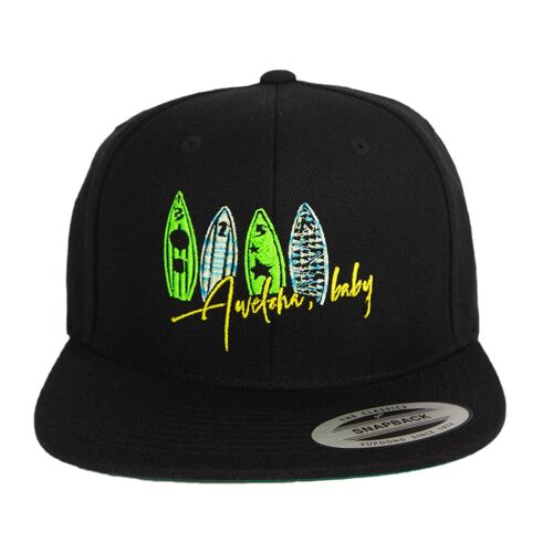 4 Boards Snapback Cap