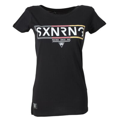 Camiseta SXNRNG BLOCK Girlie negra
