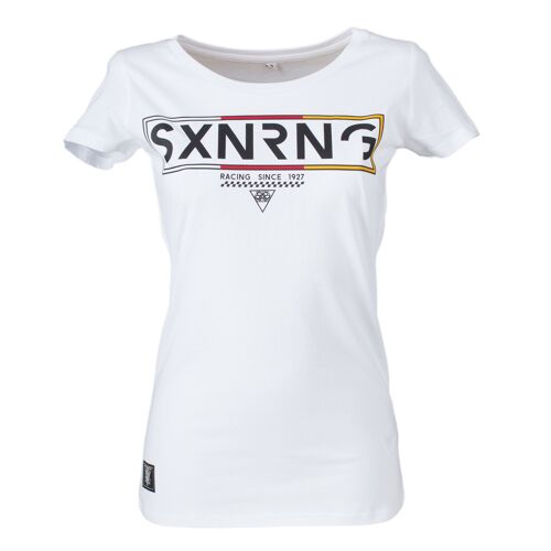 SXNRNG BLOCK Girlie T-Shirt White