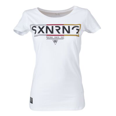 SXNRNG BLOCK T-Shirt Girlie Bianca