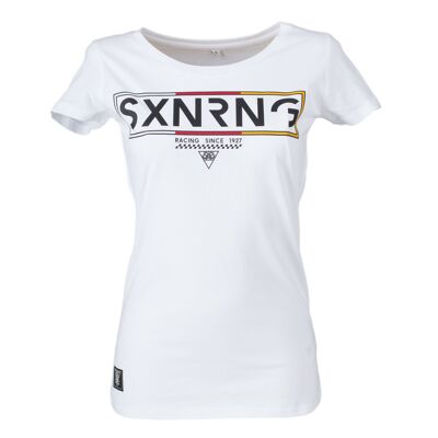 Camiseta de niña SXNRNG BLOCK blanca