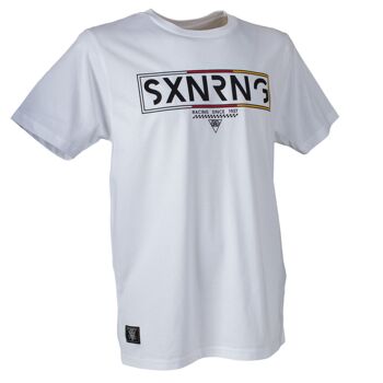 T-Shirt SXNRNG BLOCK Blanc 3