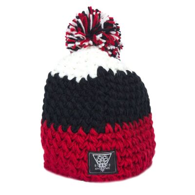 Knitted Bobble Beanie