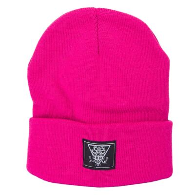 Gorro Daily "Awesome Man" Rosa