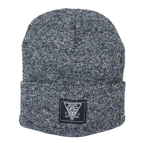 Daily Beanie "Awesome Man" Heather Grey