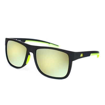 Gafas de Sol B2BA Mirror Negro-Amarillo