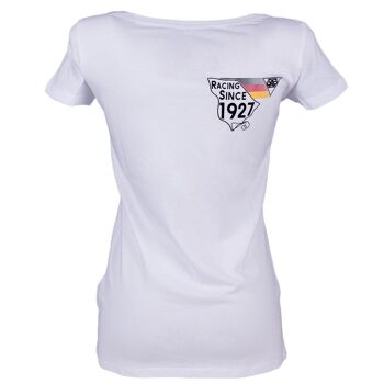SXNRNG T-Shirt Fillette Blanc 2