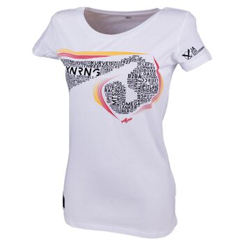 SXNRNG T-Shirt Fillette Blanc 6