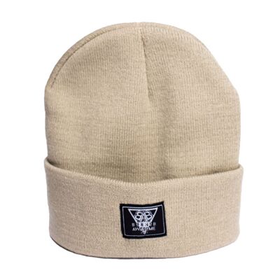 Daily Beanie "Awesome Man" sand