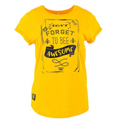 Camiseta Bee Awesome Girlie
