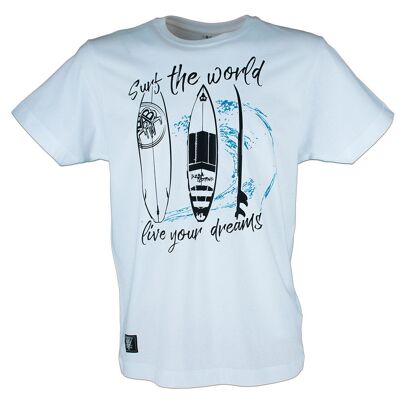 Surfez sur le monde T-shirt
