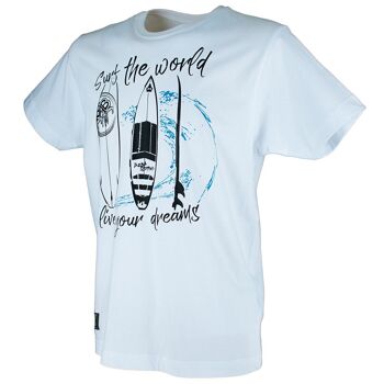 Surfez sur le monde T-shirt 3