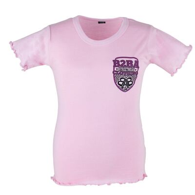 Kids Awesome Shield Girlie T-Shirt