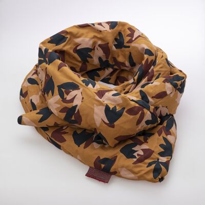 Duck down scarf Yellow